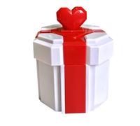 Boîtes cadeaux Saint | Décorations petites et réutilisables | Boîtes de Noël décoratives avec couvercle - pour confiserie au chocolat bijoux anneaux boucles d'oreilles anniversaire mariage proposition