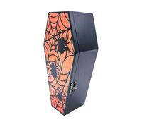 Boîtes Cercueil pour Gourmandises - Coffret Sucreries Halloween pour Bonbons - Coffret Effrayant pour Cuisine Cheminée Entrée Étagère Table | Étagre Cheminée Table Fête Salle Classe Bureau Carnival Ma