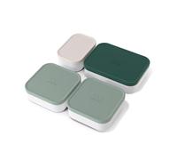 monbento - Petites Boites Compartiments Extra vert - Compartiments pour Bento Original - 4 Petites Boites Parfaites pour Organiser le Repas/Transporter des Encas - Sans BPA - Durable et Sûr - Vert