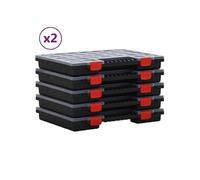 Boîtes d'assortiment 10 pcs 40x30x5 cm Polypropylène 3106444