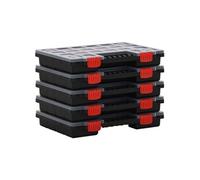 Boîtes d'assortiment 5 pcs 34,5x25x5 cm Polypropylène 152094