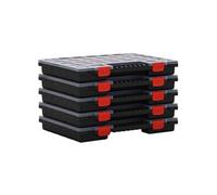 Boîtes d'assortiment 5 pcs 40x30x5 cm Polypropylène 152095