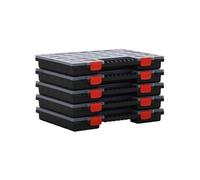 vidaXL Boîtes d'assortiment 5 pcs 40x30x5 cm Polypropylène 152096