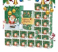 Boîtes de 10 pièces | Vœux de Noël - Décorations de fête fantaisie avec sac et pour Saint Amis célébration maison nouvelle famille diplômée anniversaire