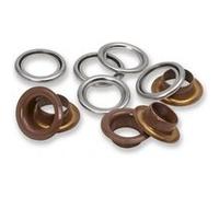 Boîtes de 15 Œillets avec Rondelles 14 mm - Prym(...) - Brun Foncé Brun Foncé G