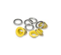 Boîtes De 15 ?Illets Avec Rondelles 14 Mm - Prym. Color : Jaune