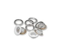 Boîtes De 20 ?Illets Avec Rondelles 11 Mm - Prym. Color : Blanc