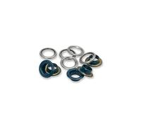 Prym Œillets avec rondelles 542543 11 mm – Boîte de 20 – Bleu marine