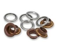 Boîtes de 32 Œillets avec Rondelles 8 mm - Prym(...) - Brun Foncé Brun Foncé