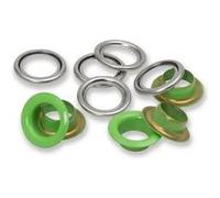 Boîtes de 32 Œillets avec Rondelles 8 mm - Prym(...) - Vert Clair Vert Clair G