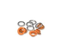 Prym Œillets avec rondelles 8 mm Boîte de 32 Orange