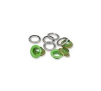 Prym Œillets avec rondelles 8 mm – Boîtes de 32 – Vert clair
