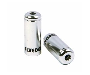 Boîtes de 50 Ferrules Aluminium Elvedes Argenté