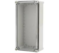 Boîtes de boîtier électrique étanches en plastique ABS d'extérieur, couvercle Transparent IP67, câble d'alimentation scellé, boîte de jonction d'instruments-AT(AT-80x110x70)