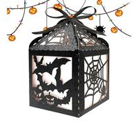 Boîtes de bonbons Halloween - Papier de couleur spectrale, Festival des conteneurs de chauve-souris, bonne mémoire, accessoire décoratif | Boîtes d'Halloween en papier spectral pour collations