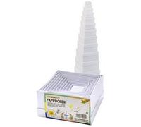 Boîtes de cadeau 'carré', 12 tailles assorties, blanc
