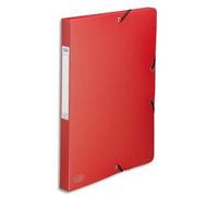 Oxford Boîte de rangement Memphis, A4, dos: 25 mm, PP, rouge Rouge G