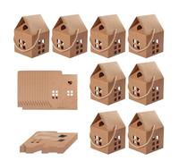 Boîtes De Confiseries De Noël - Contenants En Forme De Maison De 30 Pièces,Boîtes De Biscuits Pour Les Fêtes,Pour Mariage Anniversaire Fête À Domicile Rassemblement