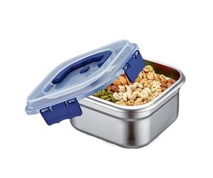 Boîtes de conservation alimentaire - Passe au lave-vaisselle - Anti-fuite - Préparation des repas - Boîte à déjeuner surgélateur | Kit de contrôle des portions polyvalent réutilisable | Bureau, école