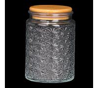 Boites de Conservation Bocal en Verre avec Couvercle Hermétique Bocaux de Stockage pour Rangement et Organisation de Cuisine Alimentaire 700ml