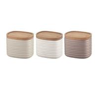 Conservation des aliments Guzzini Tierra Set 3 Pots S