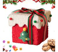 Boîtes De Cookies De Noël Organisateur Vide À Paroi Épaisse