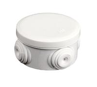 Boîtes de dérivation IP55 - Ø70x35mm - Gris - Zenitech