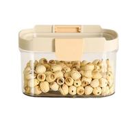 Boîtes de garde-manger - Mini bocaux de rangement avec fermeture étanche, construction en plastique durable, design peu encombrant, système d'ouverture facile d'accès | Rangement cornflakes, organ