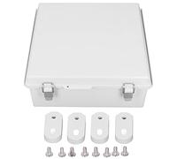 Boîtes de jonction, boîtier électronique extérieur en ABS, gris, 330x330x130mm, idéal pour les environnements difficiles
