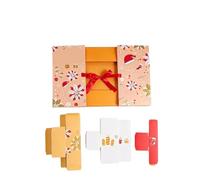 Boîtes de l'Avent à, Remplir 24 Jours Déco, Vide Remplissable | Décor pour Calendrier, de Noël Pour , snacks chocolats, cookies bureaux, armoires rebords, fenêtres Boîtes