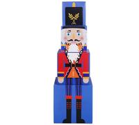 Boîtes de Noël 36, 6 Noix de Noël à hauteur empilable Boîte décoration Boîtes décoratives pour les cadeaux, bleu