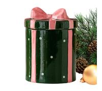 Boîtes de Noël Boîte Décorative Multifonction En Résine | Pots à Cookies de Noël pour Garçons Filles École Saison Vacances Maison Fête E