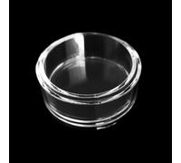 Boîtes de Petri en verre de quartz avec couvercle - Fond plat, résistantes aux hautes températures, 1 pièce, instruments de laboratoire en verre de quartz(OD40x2x15mm)