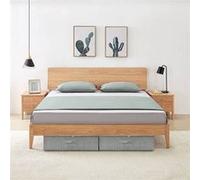 Boîtes de rangement 2 pcs Tissu 70x40x18 cm Gris Gris G