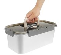 Boîtes de Rangement avec couvercles en Acier Inoxydable Transparent de 6 000 ML, pour la Cuisson, avec Enregistrement du Temps, pour Le Pain