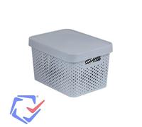 Boîtes de rangement - Curver - Infinity - 17L - Gris - Design scandinave