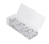 Boîtes de Rangement de Câbles Transparentes avec 8 Compartiments et 10 Serre-câbles Boîte Organisateur Câble Boîte de Rangement pour Câbles de Charge Bureau