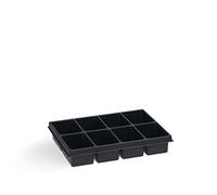 Boîtes de rangement et inserts | Bosch Sortimo i-BOXX 72 Insert à 8 compartiments pour petites pièces | Boîtes de tri de première qualité pour petites pièces | Système d'organisation pour vis