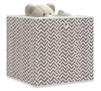 Boîtes de rangement pliables 4 pcs 32x32x32 cm tissu intissé