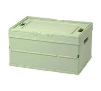 Boîtes de rangement pliables - Cube empilable, organiseur avec couvercle et poignée | Idéal pour les courses, vêtements, jouets, maison, bureau, chambre, usage quotidien, rangement multi-usages