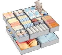 Boîtes de rangement pliables pour tiroirs et armoires 12 pcs Vendos85