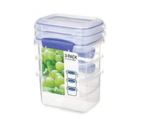 Boîtes de rangement pour aliments - SISTEMA - 400 ml - Plastique - Résine - Empilables