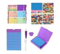 Boîtes de rangement pour art en strass | Support de rangement pour accessoires en strass - Boîtes à outils - Plateau organisateur pour adolescents, adultes, bricoleurs