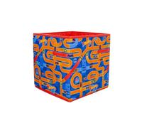 Boîtes de rangement sous licence officielle Hot Wheels | Lot de 2 cubes de rangement pliables | Idéal pour organiser une chambre d'enfant ou une salle de jeux, 30 x 30 cm