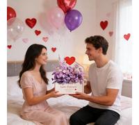 Boîtes de Saint-Valentin - Décoration romantique en forme de cœur - Pour enfants, famille, amis, épouse, mère, sœur, fille, vacances, fiançailles, cérémonies spéciales