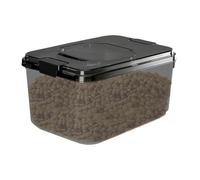 Boîtes de Stockage pour Croquettes de Chien,Conteneur Hermétique de Stockage pour Aliments pour Animaux | Seau Empilable avec Couvercle pour Ferme, Extérieur, Alimentation des Animaux, Cuisine et -Man