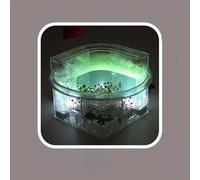 Boîtes De Vie Lumineuses Pour Petits Animaux De Compagnie,Atelier De Fourmis,Villa De Fourmis,Atelier,Château De Maison,Ferme De Fourmis,Jouets Pour Enfants - Type Green