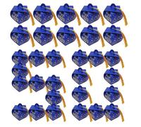 Boîtes décoratives pour remise de diplôme | Kit de fête de remise de diplôme 2025 avec pompons inclus | Boîtes décoratives pour fêtes et bonbons du secondaire, du baccalauréat, du bal, de la