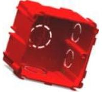 Boîtes d'encastrement pour brique (boîte pour mécanismes) 75 x 75 x 60 mm noir