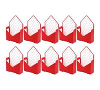 Boîtes d'enveloppe de Saint-Valentin - Carton épais 10 pièces Petit sac d'emballage | Boîte d'enveloppe de de saint-valentin de papier imperméable pliant, support de Bouquet de fleuriste pour de